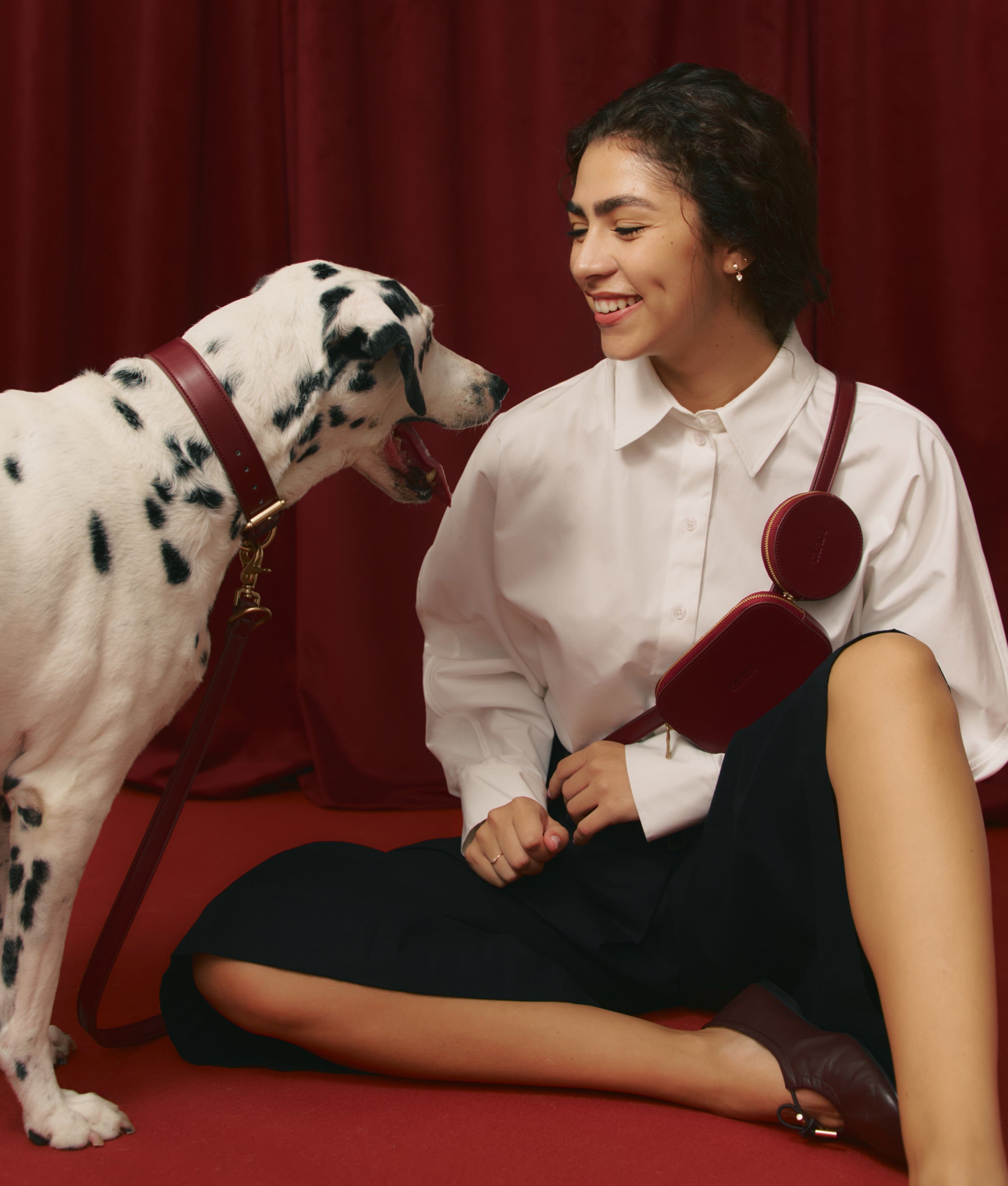 Thumbnail 4: CAFIDE Multipositions-Hundeleine aus Veganem Leder, Jala