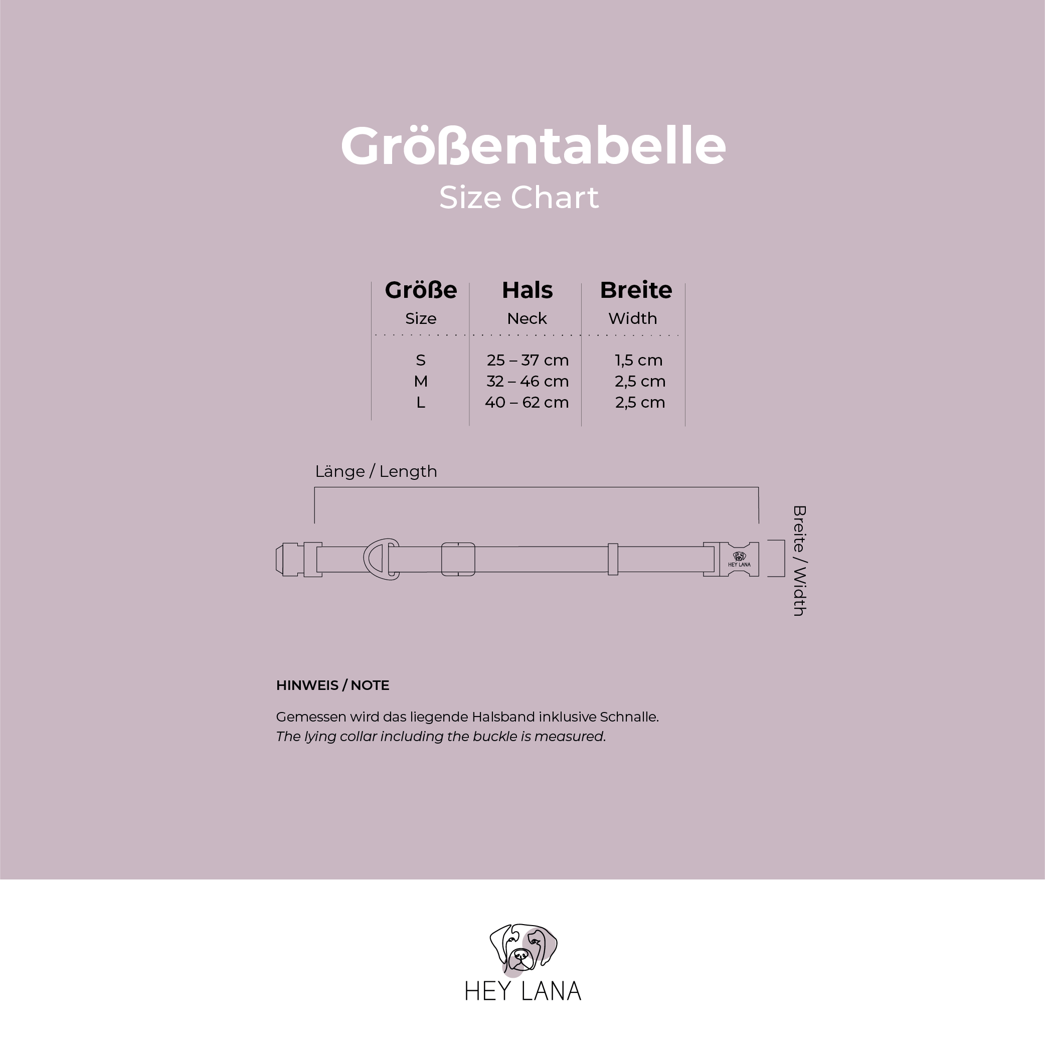 Thumbnail 6: Hey Lana Hundehalsband Kunterbunt Gepolstert Mocca / Blau / L-XL/40-62