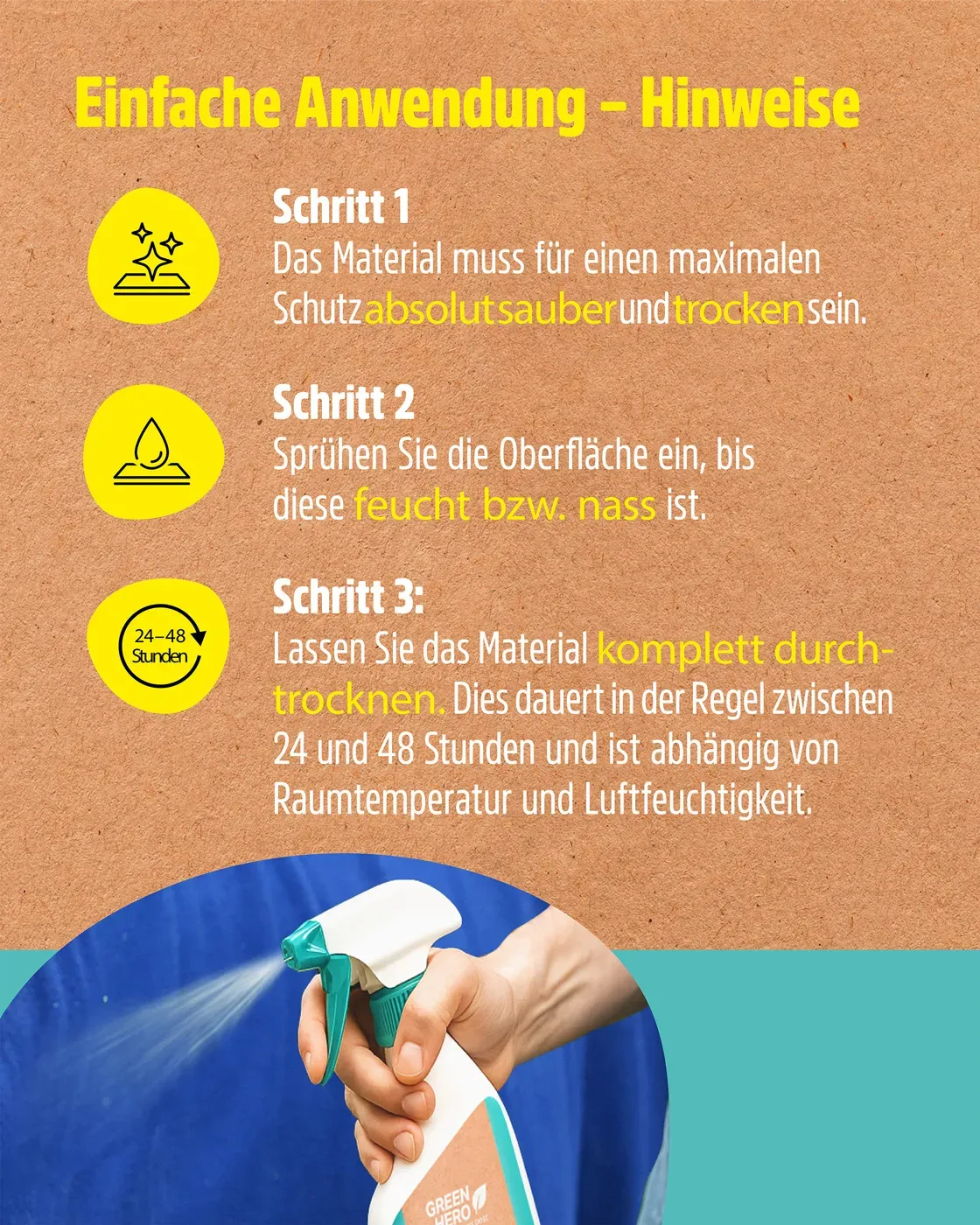 Thumbnail 5: Greenhero Green Hero Pferdedecken Imprägnierung