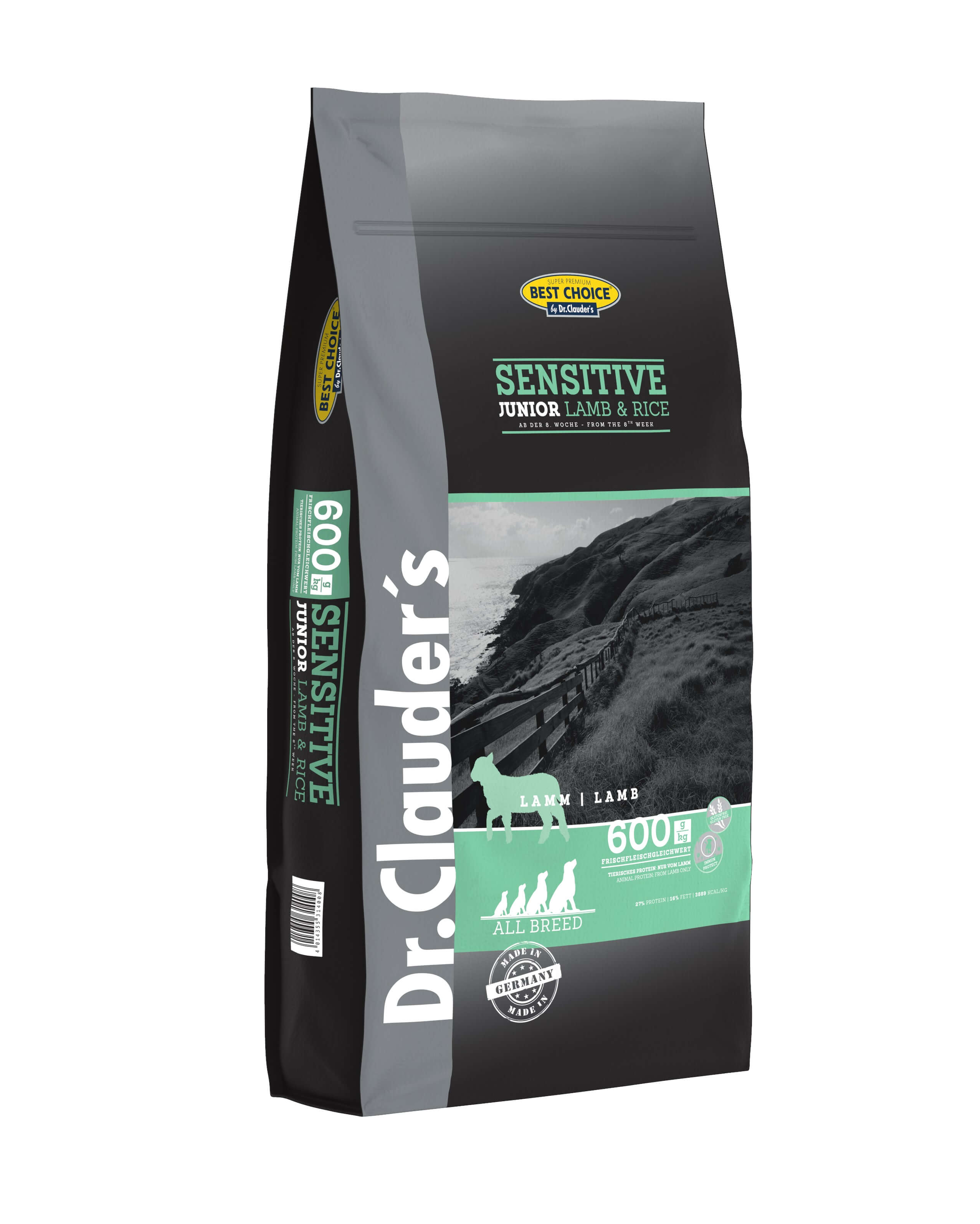 Bild 1 von 1: Dr.Clauder’s Best Choice Junior Lamm & Reis 12,5kg