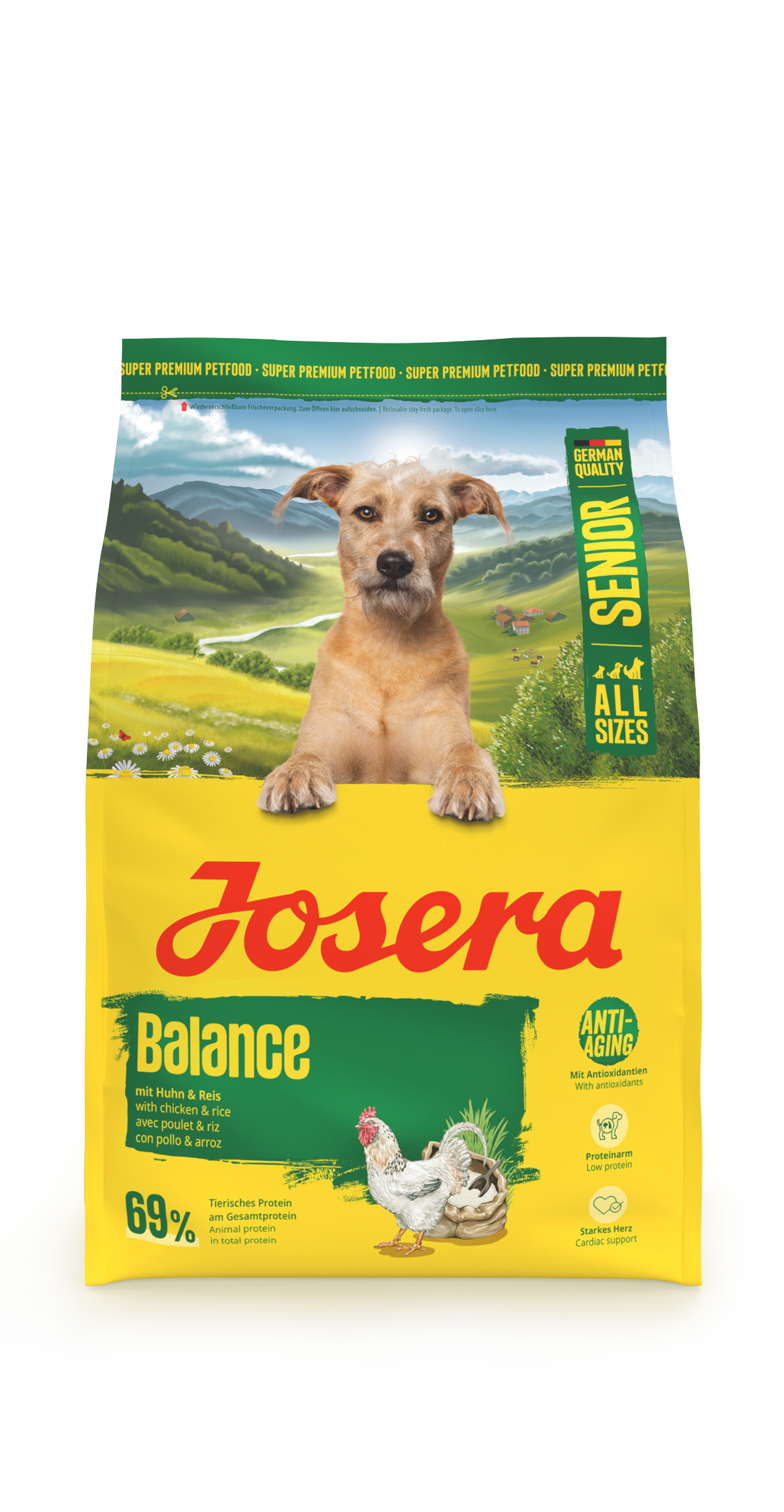 Produktbild von Senior Balance, fett- und eiweißreduziertes Trockenfutter für ältere Hunde, 3kg