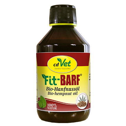 Thumbnail 1: Fit-BARF® Bio-Hanfnussöl 250 ml – Kaltgepresstes Bio-Öl mit essentiellen Fettsäuren für Hunde & Katzen