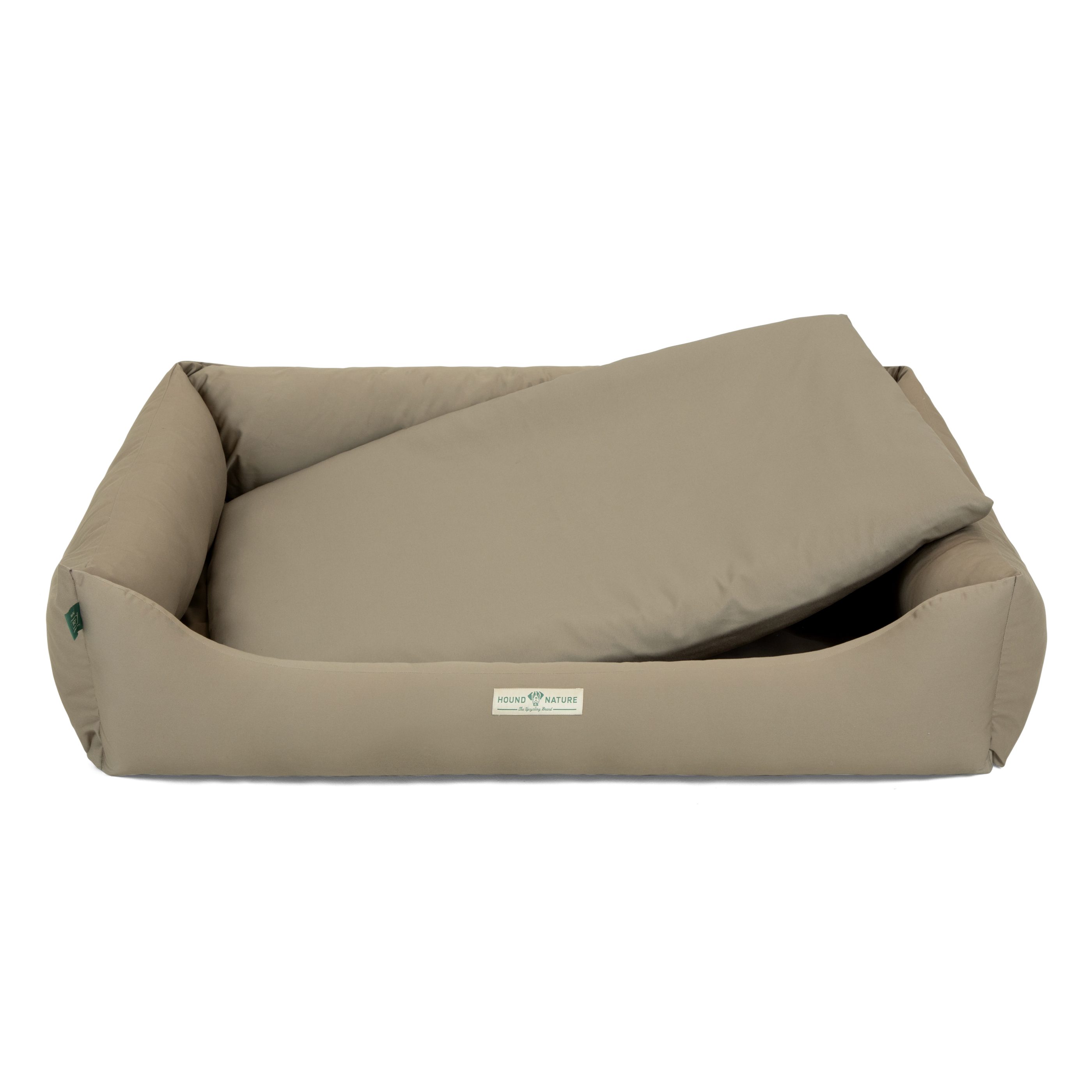 Produktbild von Wasserfester Baumwoll - Überzug taupe XXL für HOUND&NATURE Betten ZERMATT, ZÜRICH, BERN, LUZERN