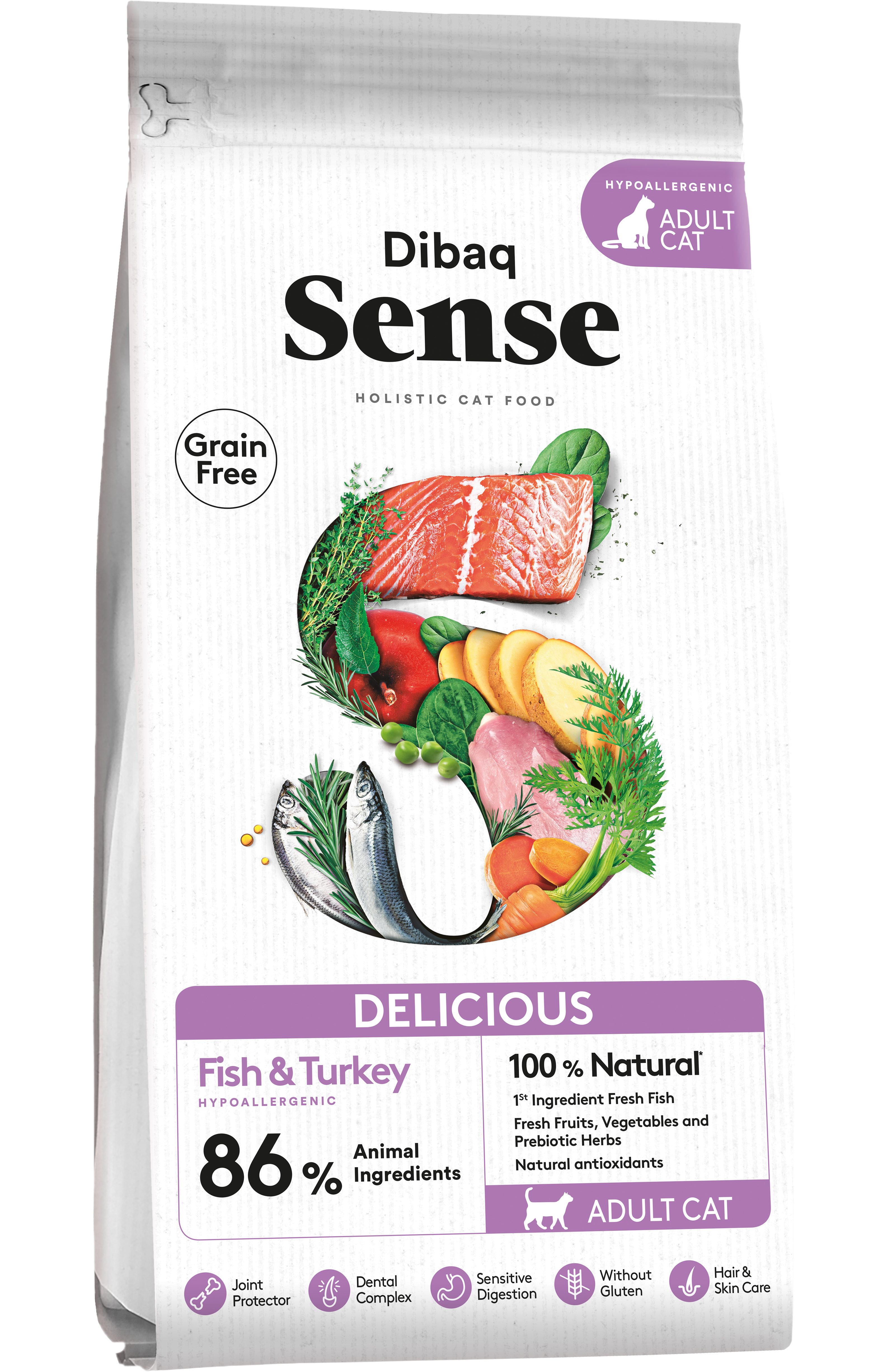 Bild 1 von 1: Dibaq Sense Trockenfutter getreidefrei Exquisit 1,5kg