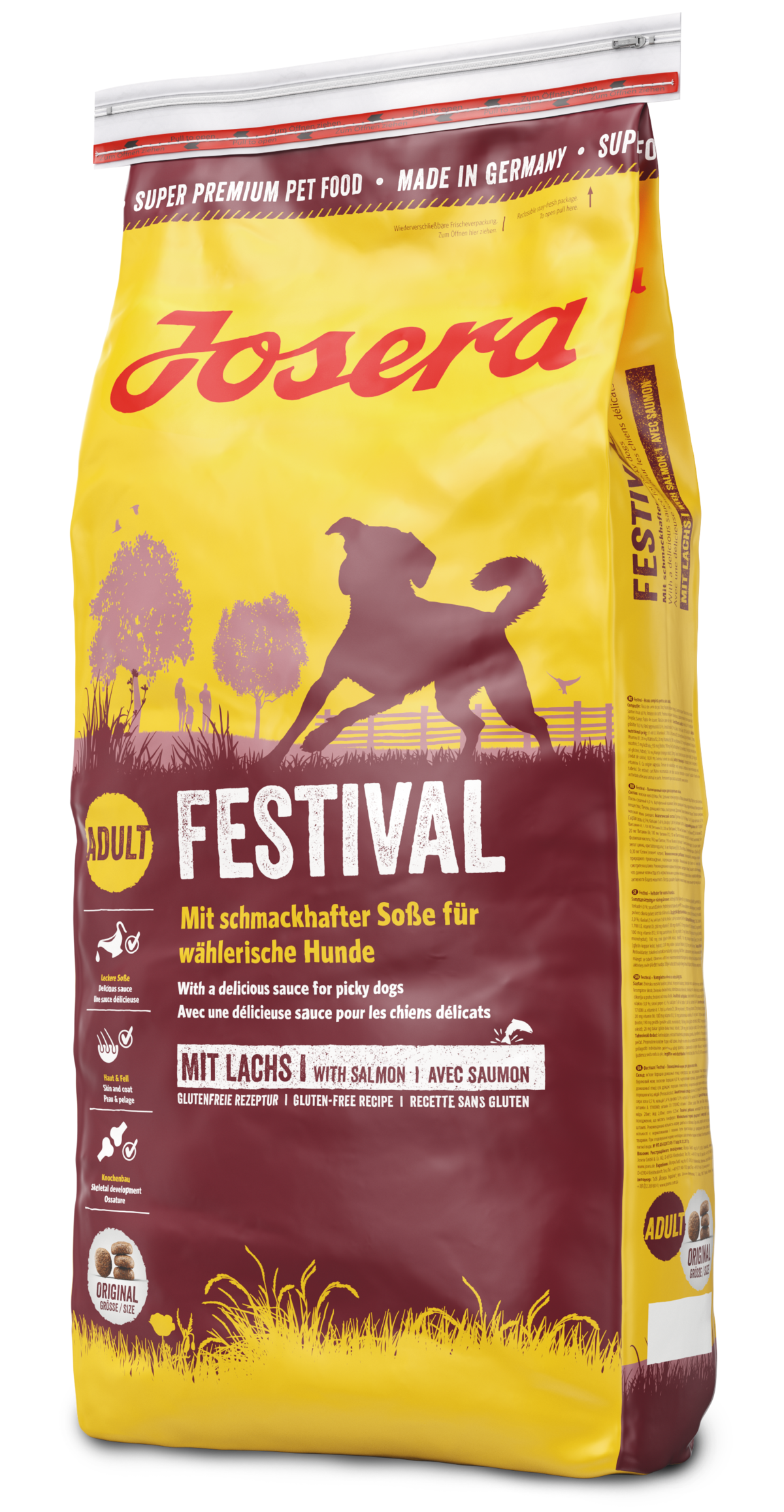 Thumbnail 1: Josera Festival – Trockenfutter für sensible Hunde – 12,5kg