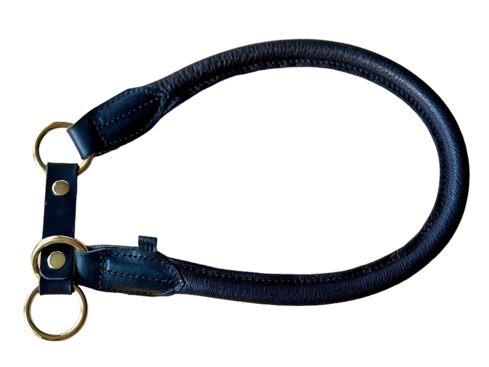 ammi® for Dogs Hirschlederhalsband rund Gr. 2XL / Schwarz