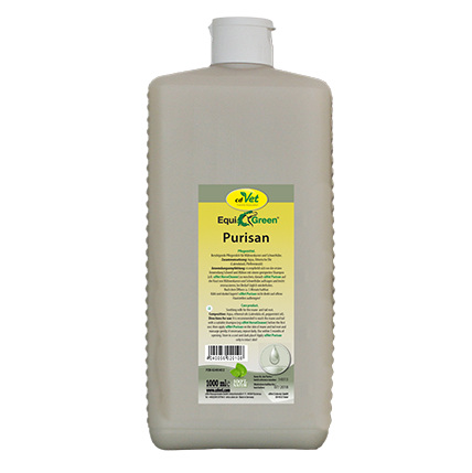 Thumbnail 1: cdVet EquiGreen Purisan 1 L - Spezialpflege für Mähne & Schweifrübe