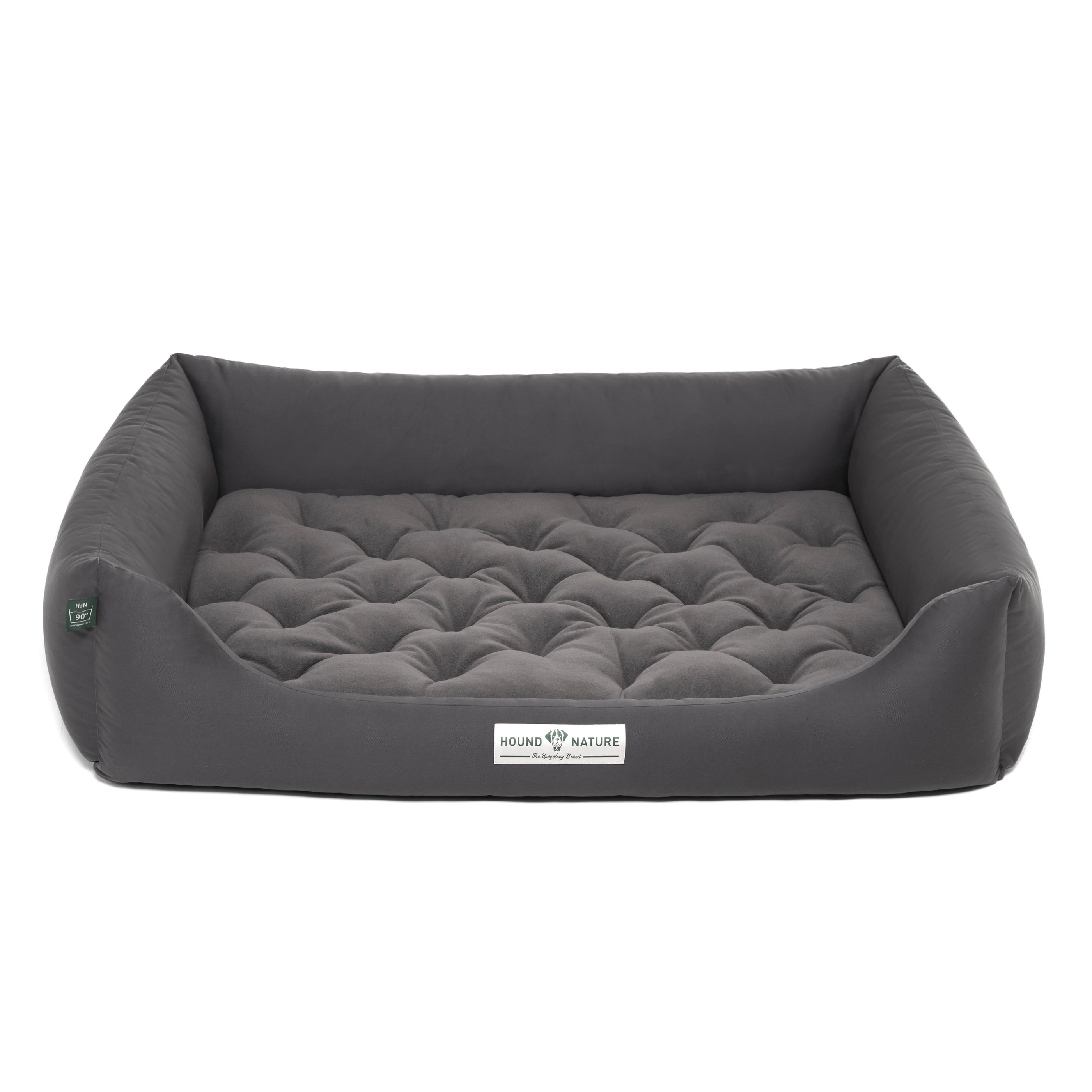 Produktbild von Öko-Hundebett ZUERICH Dunkelgrau XL