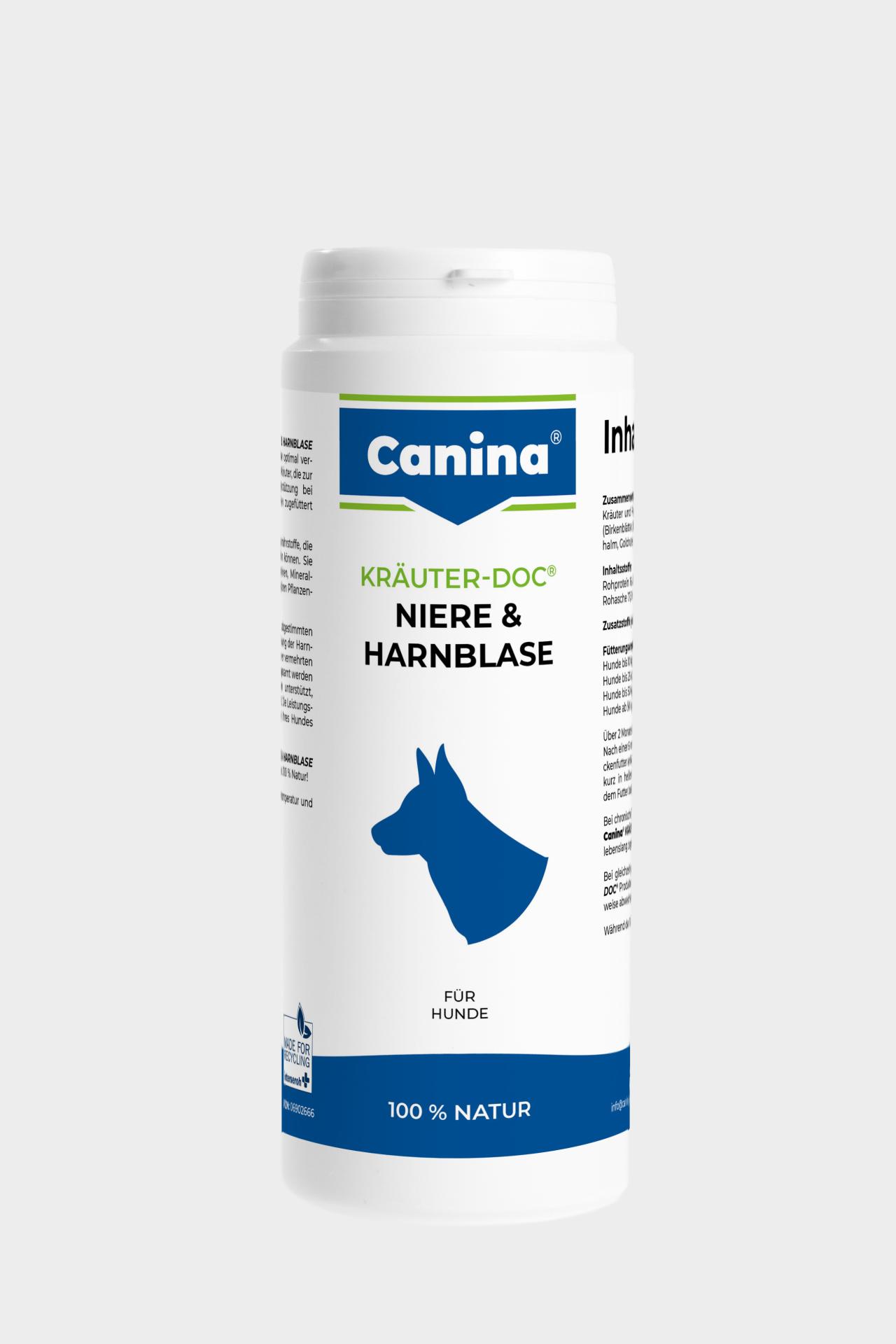 Thumbnail 2: Canina KRÄUTER-DOC Niere & Harnblase Ergänzungsfuttermittel für Hunde 150 g