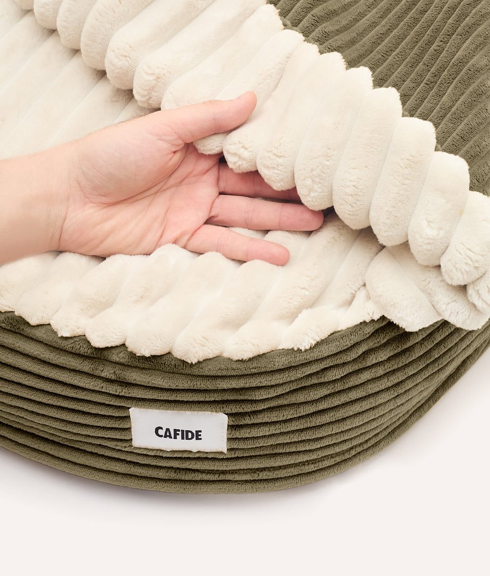 Thumbnail 5: CAFIDE Hundebett mit Kapuze aus Cord, Maso