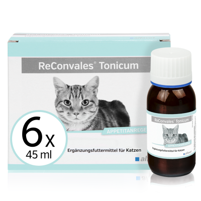alfavet ReConvales Tonicum Katze 6 x 45 ml