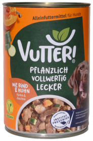 Vutter! Schmeckt wie Rind & Huhn (24x400g)