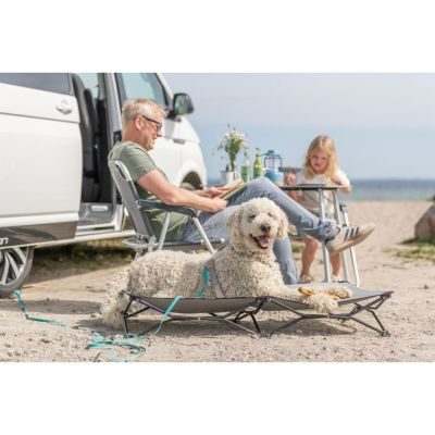 Thumbnail 11: TRIXIE Camping-Bett für Hunde 88 × 32 × 88 cm / Dunkelgrau / Petrol