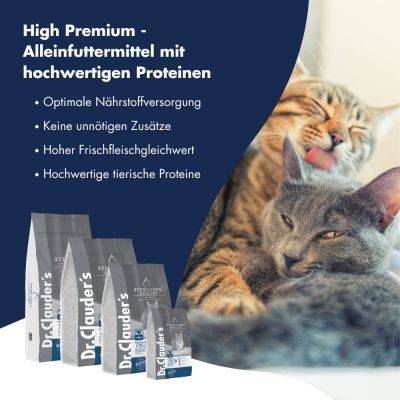 Thumbnail 5: Dr.Clauder´s High Premium Sterilised Senior Light 10kg