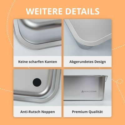 Thumbnail 11: SCHLITZOHR Edelstahl Katzentoilette Lotte - XXL Katzenklo