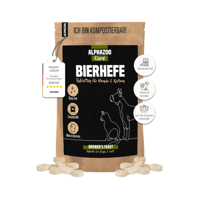 ALPHAZOO Bierhefe Tabletten