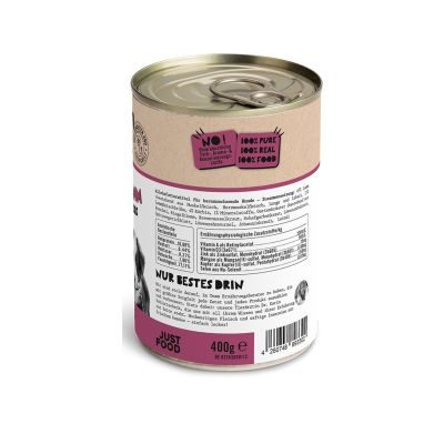 Thumbnail 2: Dogs'n Tiger Junior, Hundefutter, Lammfromm, Hunde Nassfutter, Welpen Futter, Monoproteine, Lamm & Kürbis, 6x 400g