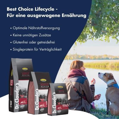 Thumbnail 3: Dr.Clauder’s Best Choice Adult Medium 4kg