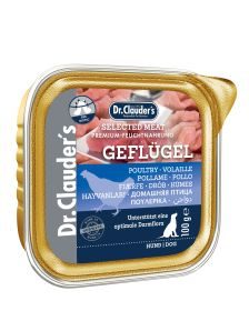 Dr.Clauder’s Selected Meat Schälchen Geflügel 100g