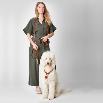 Thumbnail 7: HUNTER Dressurhalsung Solid Education M, cognac