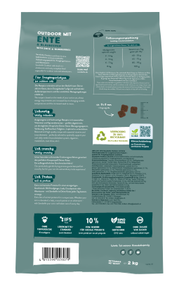 Thumbnail 2: Sanabelle Sanabelle Outdoor Ente – Trockenfutter für aktive Katzen – 2kg