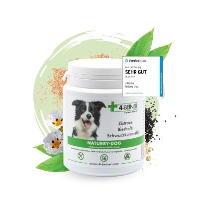 Thumbnail 1: 4-Beiner PetVet - 4-BEINER NATURRY-DOG - Nahrungsergänzung - Futterergänzung für Hunde