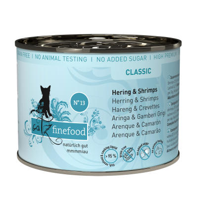 Thumbnail 1: catz finefood® catz finefood® Classic N° 13 - Hering & Shrimps 200g