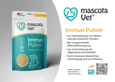 Thumbnail 2: mascota vet Immun-Pulver, Ergänzungsfuttermittel für Hunde, 250 g