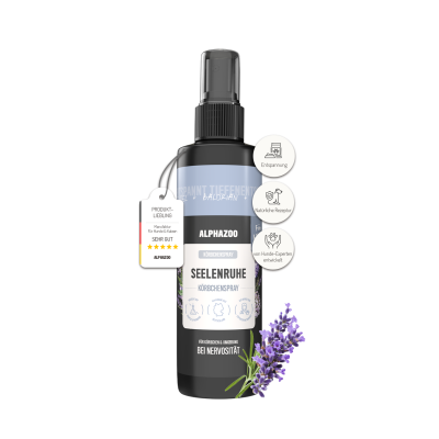 ALPHAZOO ALPHAZOOSeelenruhe Körbchenspray für Hunde