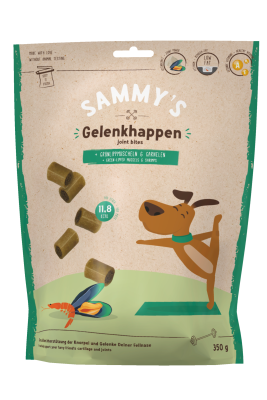 bosch Tiernahrung Sammy's Gelenkhappen Hundesnacks – getreidefrei – 350g