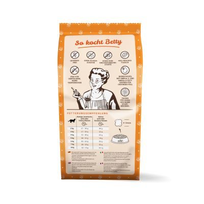 Thumbnail 5: Betty's Landhausküche Betty's Landhausküche für Katzen Trockenfutter Huhn & Ente 300g