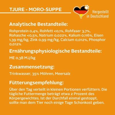 Thumbnail 8: TJURE TJURE - "Moro´sche Möhrensuppe" - 10+2 | bei Durchfall oder Magen Darm Probleme