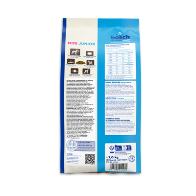 Thumbnail 2: bosch Tiernahrung HPC Mini Junior Hundefutter – leicht verdaulich – 1kg