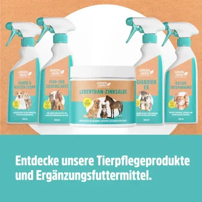Thumbnail 3: Greenhero Lebertran-Zinksalbe pflegt die Haut bei Reizungen