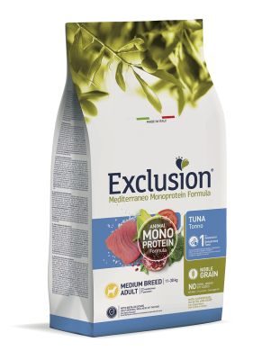Exclusion Mediterraneo Noble Grain Adult Thunfisch Medium 12 kg
