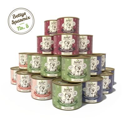 Betty's Landhausküche SPARMIX 8 - Katze 200g x 24