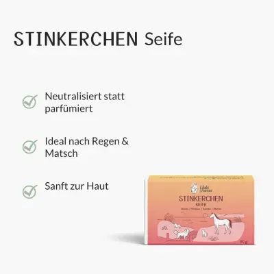 Thumbnail 3: Yuki cares Stinkerchen Seife für Hunde, Katzen und Pferde