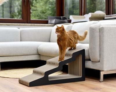 Thumbnail 3: cat-on KAIDAN Design Katzentreppe, schwarz matt (013x)