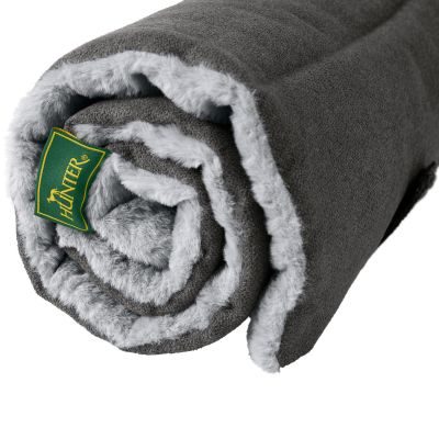 Thumbnail 4: HUNTER Hunde-Reisedecke Rockford XL (120 x 80 cm), anthrazit/hellgrau