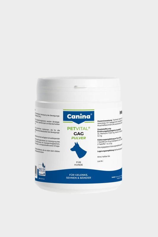 Canina PETVITAL GAG Pulver für Gelenke, Sehnen & Bänder von Hunden 200 g