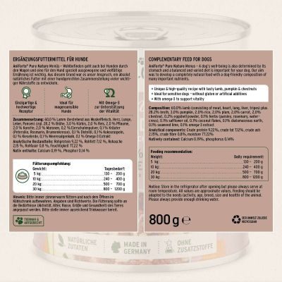 Thumbnail 2: AniForte Nassfutter FarmsLamb – "Lamm mit Kürbis"