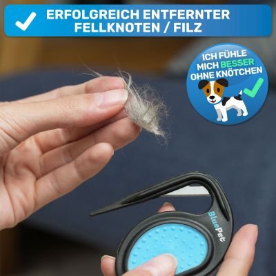 Thumbnail 3: BluePet 2x Entfilzungsmesser