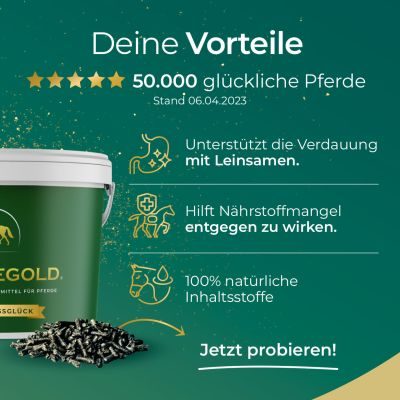 Thumbnail 5: Pferdegold Verdauungsglück Eimer 1.5kg