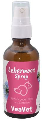 cdVet VeaVet Lebermoos Spray 50 ml – Natürliche Hautpflege für Hunde, Katzen und Kleintiere