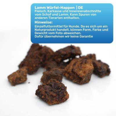 Thumbnail 4: BluePet Lamm Fleischwürfel Würfelhappen