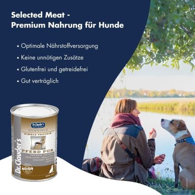 Thumbnail 3: Dr.Clauder’s Selected Meat Sensible Pferd pur 400g