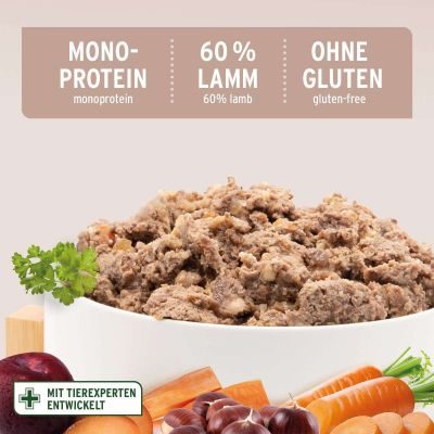 Thumbnail 11: AniForte Nassfutter FarmsLamb – "Lamm mit Kürbis"