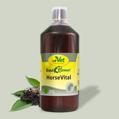 Thumbnail 2: cdVet EquiGreen HorseVital 1 L – Nieren- und Leberunterstützung für Pferde