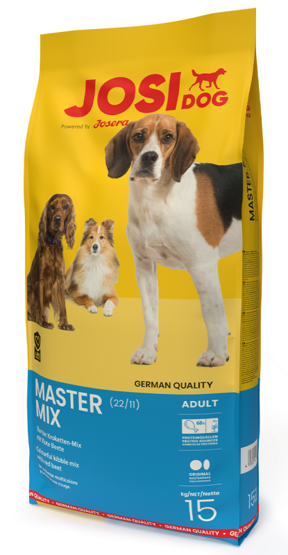 JosiDog Master Mix – Hundefutter – ausgewogen – 15kg