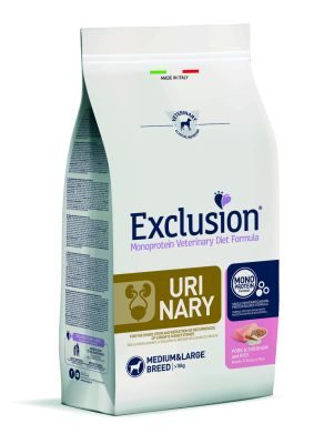Bild 1 von 1: Exclusion Urinary Schwein, Hirse & Reis Medium & Large 12 kg
